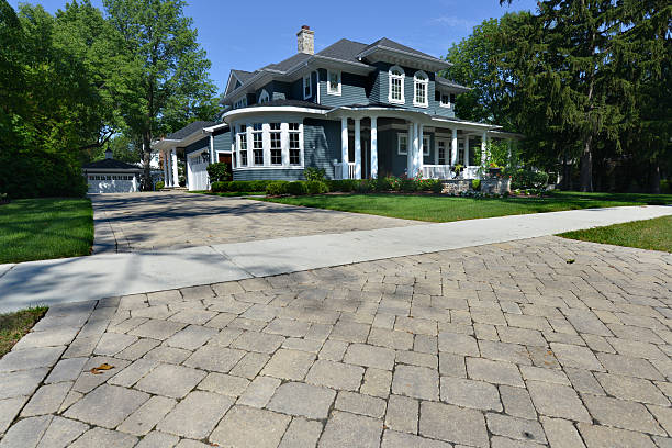 Residential Paver Driveway in East Hazel Crest, IL